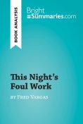 eBook: This Night's Foul Work by Fred Vargas (Book Analysis)