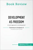 eBook: Book Review: Development as Freedom by Amartya Sen