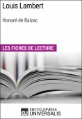 eBook: Louis Lambert d'Honoré de Balzac