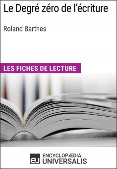 eBook: Le degré zéro de l'écriture de Roland Barthes