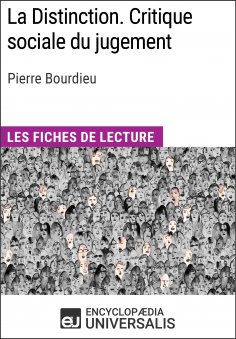 ebook: La Distinction. Critique sociale du jugement de Pierre Bourdieu