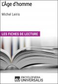 eBook: L'Âge d'homme de Michel Leiris
