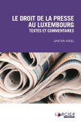 eBook: Le droit de la presse au Luxembourg