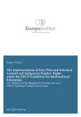eBook: The Implementation of Free, Prior and Informed Consent and Indigenous Peoples’ Rights under the OECD