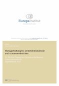 eBook: Managerhaftung bei Unternehmenskrisen und -zusammenbrüchen