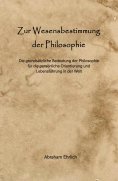 ebook: Zur Wesensbestimmung der Philosophie