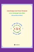 ebook: Anmerkungen zum Neuen Testament