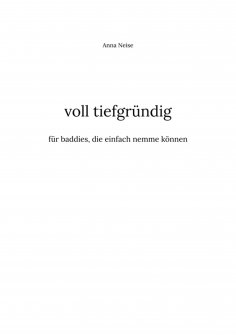 ebook: voll tiefgründig