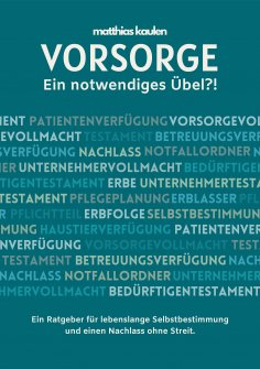 eBook: Vorsorge - Ein notwendiges Übel?!