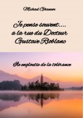 eBook: Je pense souvent.... à la rue du Docteur Gustave Rioblanc