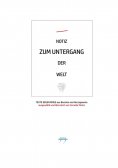 eBook: NOTIZ ZUM UNTERGANG DER WELT