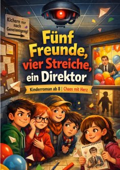 ebook: Fünf Freunde, vier Streiche, ein Direktor