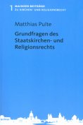 eBook: Grundfragen des Staatskirchen- und Religionsrechts