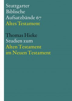 eBook: Studien zum Alten Testament im Neuen Testament