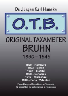 eBook: Original Taxameter Bruhn 1890 - 1945