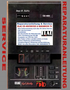 eBook: Reparaturanleitung & Service ELAC CD 400/500/520 & NAKAMICHI 70