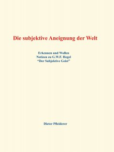 ebook: Die subjektive Aneignung der Welt