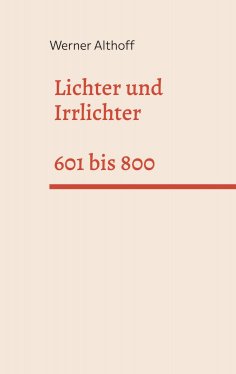 eBook: Lichter und Irrlichter