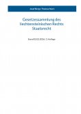 eBook: Gesetzessammlung des liechtensteinischen Rechts