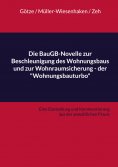 eBook: Die BauGB-Novelle zur Beschleunigung des Wohnungsbaus und zur Wohnraumsicherung - der "Wohnungsbautu