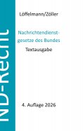 eBook: Nachrichtendienstgesetze des Bundes