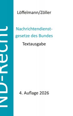 eBook: Nachrichtendienstgesetze des Bundes