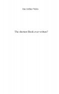 ebook: The shortest Book ever written?