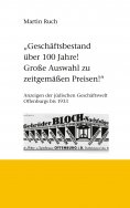 eBook: Geschäftsbestand über 100 Jahre! Grosse Auswahl zu zeitgemäßen Preisen!