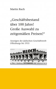 eBook: Geschäftsbestand über 100 Jahre! Grosse Auswahl zu zeitgemäßen Preisen!
