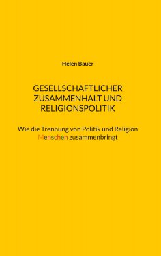 eBook: Gesellschaftlicher Zusammenhalt und Religionspolitik
