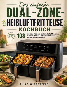 eBook: Das einfache Dual-Zone-Heißluftfritteuse Kochbuch