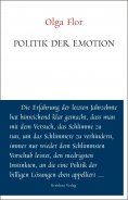 eBook: Politik der Emotion