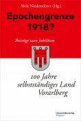 eBook: Epochengrenze 1918?