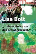 ebook: "… dann bin ich um den Schlaf gebracht."