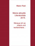 eBook: Meine aktuelle Literaturliste 2015.