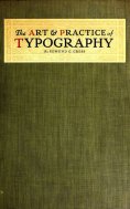 eBook: The Art and Practice of Typography - A Manual of American Printing
