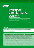 eBook: Die Mensch-Erklärungsformel (Teil 2)