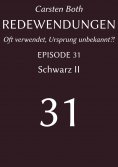 eBook: Redewendungen: Schwarz II