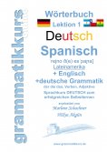 eBook: Wörterbuch Deutsch - Spanisch - Lateinamerika - Englisch A1 Lektion 1
