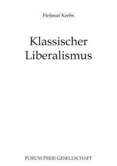 eBook: Klassischer Liberalismus