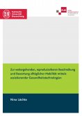 eBook: Zur weitergehenden, reproduzierbaren Beschreibung und Bewertung alltäglicher Mobilität mittels assis