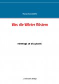 eBook: Was die Wörter flüstern