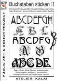 eBook: PADP-Script 002: Buchstaben sticken II