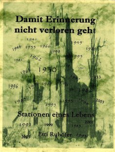 eBook: Damit Erinnerung nicht verloren geht