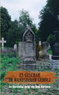 eBook: Es geschah im Wandsbeker Gehölz