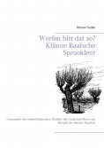 ebook: Woröm hitt dat so? Klänne Baalsche Sprookleer