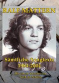 eBook: Sämtliche Songtexte 1984-2004
