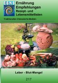 eBook: Ernährung -TCM - Leber - Blut-Mangel