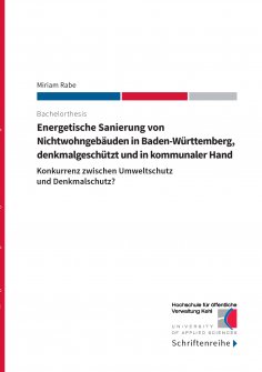 eBook: Energetische Sanierung von Nichtwohngebäuden in Baden-Württemberg, denkmalgeschützt und in kommunale