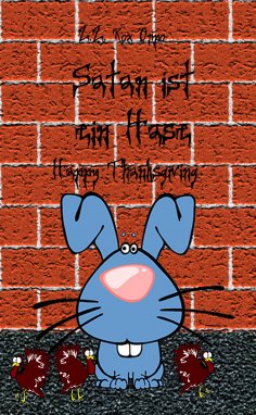ebook: Satan ist ein Hase Happy Thanksgiving